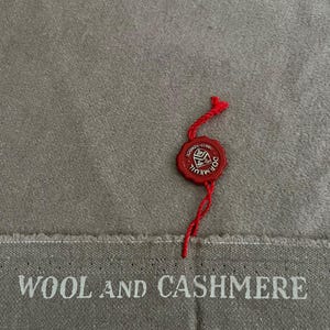 Dormeuil Mink Wool & Cashmere Heavy Fabric • Luxury Coat and Jacket Material • Made in England • Dormeuil Infinity Limited Collection