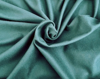 Super 120’s Wool and Cashmere Fabric: Made in England, 2 Yds Length