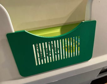 Entry pellet retention grate for Tidy Cat Breeze XL cat litter box