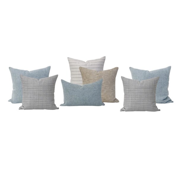 Striped Pillow Set Etsy