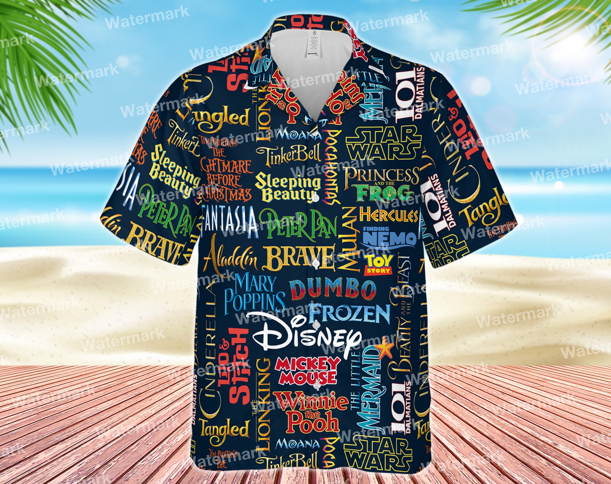 Disney film aloha beach Hawaiian Shirt Disney film aloha beach Hawaiian Shirt