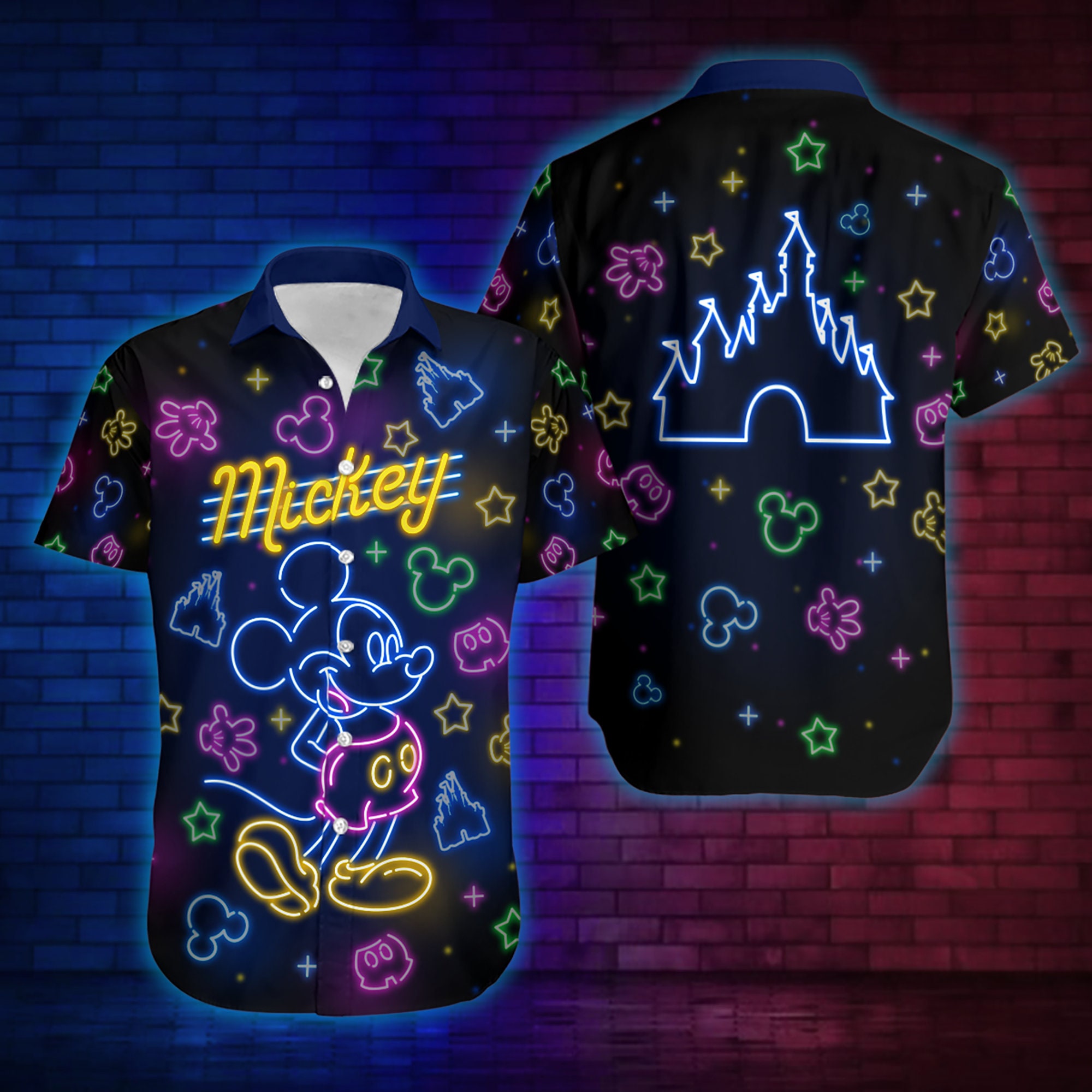 Mickey Mouse Cool Hawaiian Shirt Mickey Mouse Cool Hawaiian Shirt