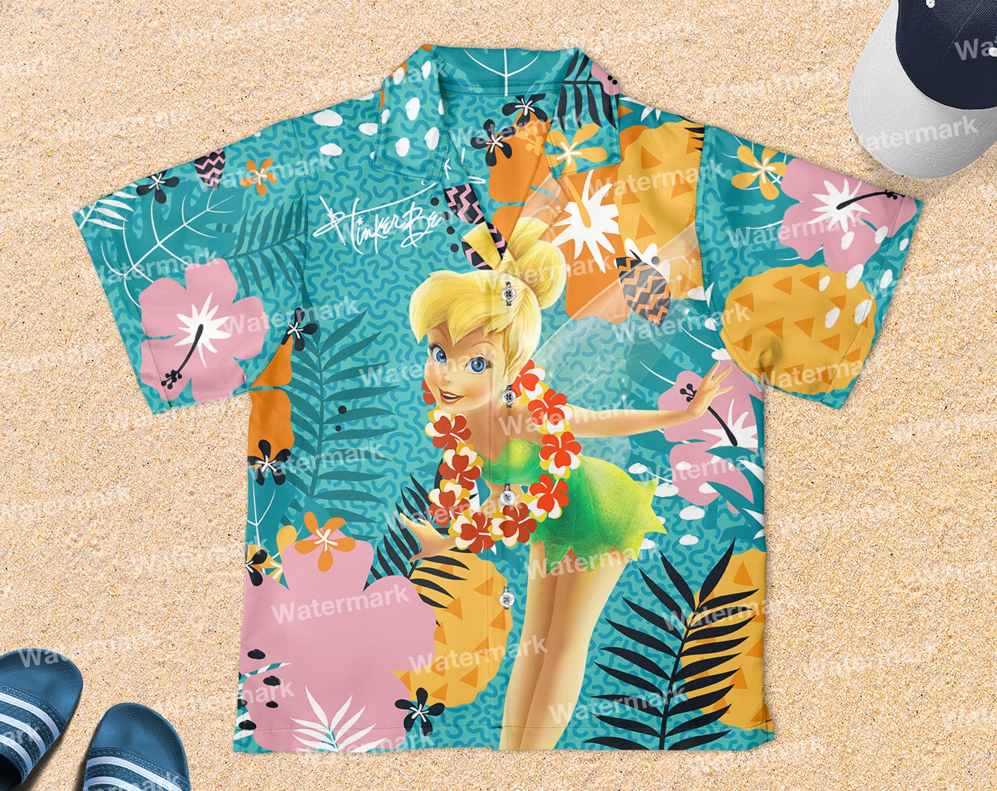 Tinker bell Hawaiian Shirt Tinker bell Hawaiian Shirt