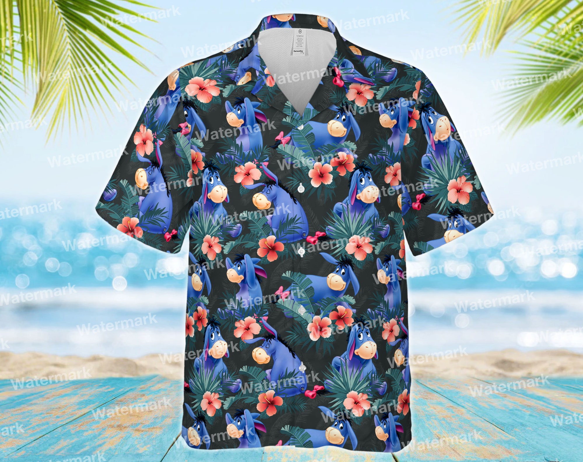 Eeyore disney hawaiian shirt