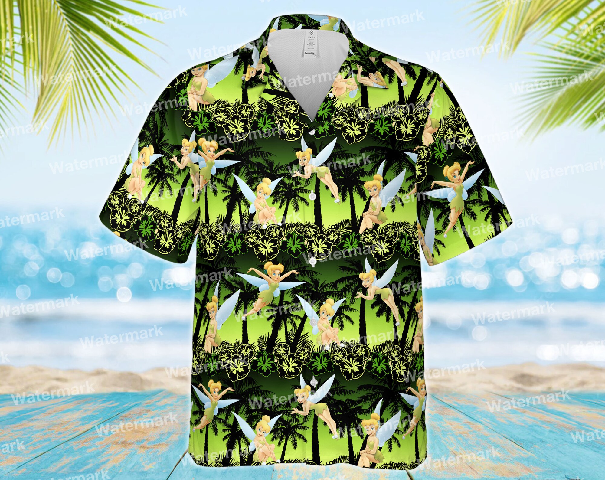 Tinker bell Hawaiian Shirt Tinker bell Hawaiian Shirt