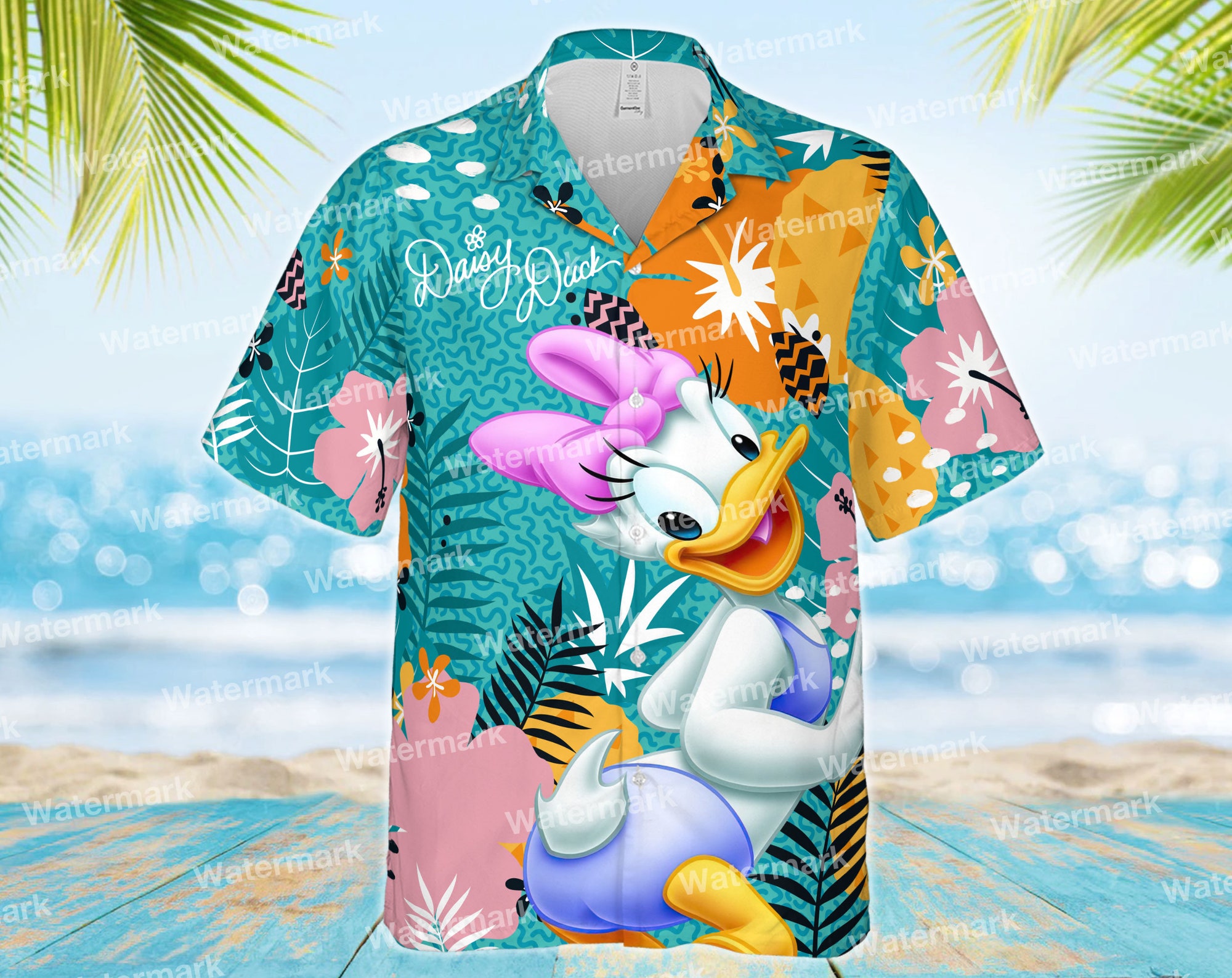 Daisy Ente Hawaiian Shirt Daisy Ente Hawaiian Shirt