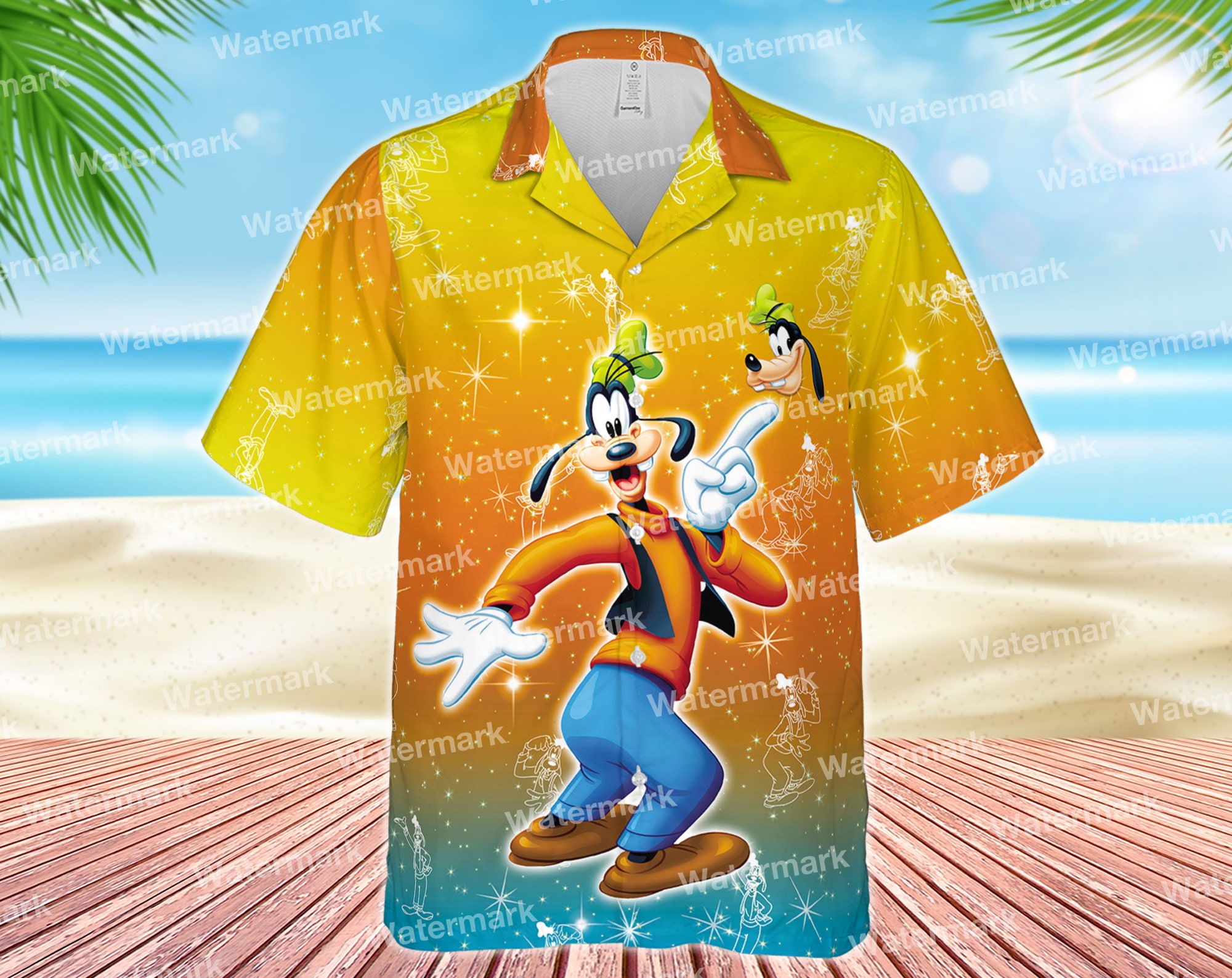Disney goofy Hawaiian Shirt Disney goofy Hawaiian Shirt
