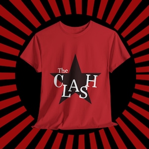 The Clash 80s Rock Band Tee