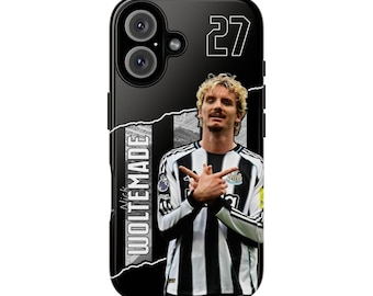 Custom Nick Woltemade Inspired Football Phone Case - All Phones Available (iPhone/Samsung/Google Pixel)
