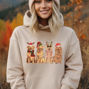 Christmas Dog Sweatshirt, Christmas Lights Shirt, Christmas T-Shirt, Dog Hoodie, Christmas Dog gift Sweatshirt, Dog Xmas Tees