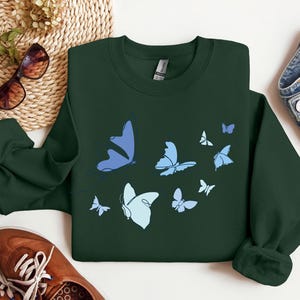 Butterfly Shirt, Plant Lovers Sweatshirt, Mental Health Shirt, Inspirational Quotes, Positive Message Shirt, Butterfly Hoodie