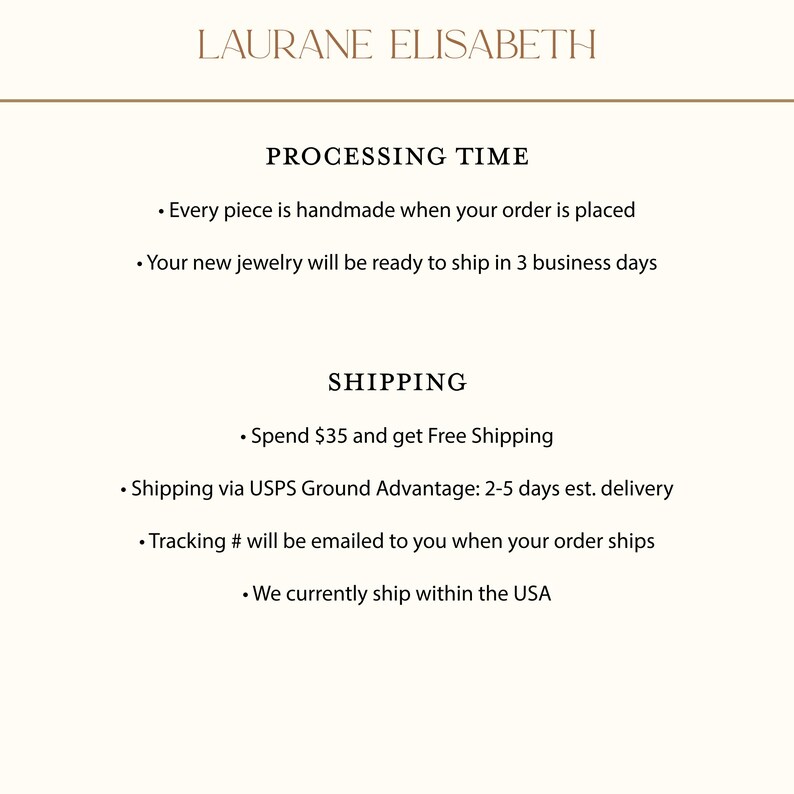 The image is a collage of several images, each depicting a different aspect of the brand's products and services. The collage includes images of jewelry, shipping, and tracking, showcasing the brand's offerings and how they are packaged and delivered to customers.