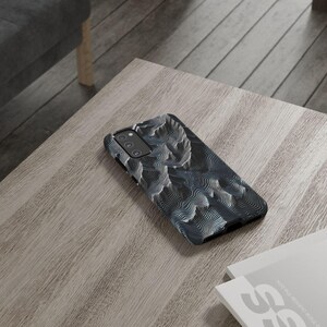 Funda para teléfono con mapa topográfico para iPhone 15 Pro Max con diseño de terreno montañoso (regalo) imagen 4