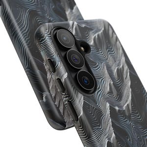 Funda para teléfono con mapa topográfico para iPhone 15 Pro Max con diseño de terreno montañoso (regalo) imagen 9