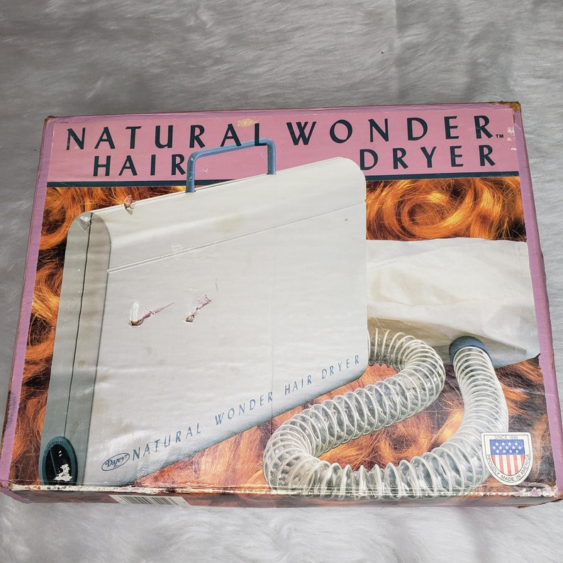 Dazey Natural Wonder Soft Bonnet Hair Dryer Etsy