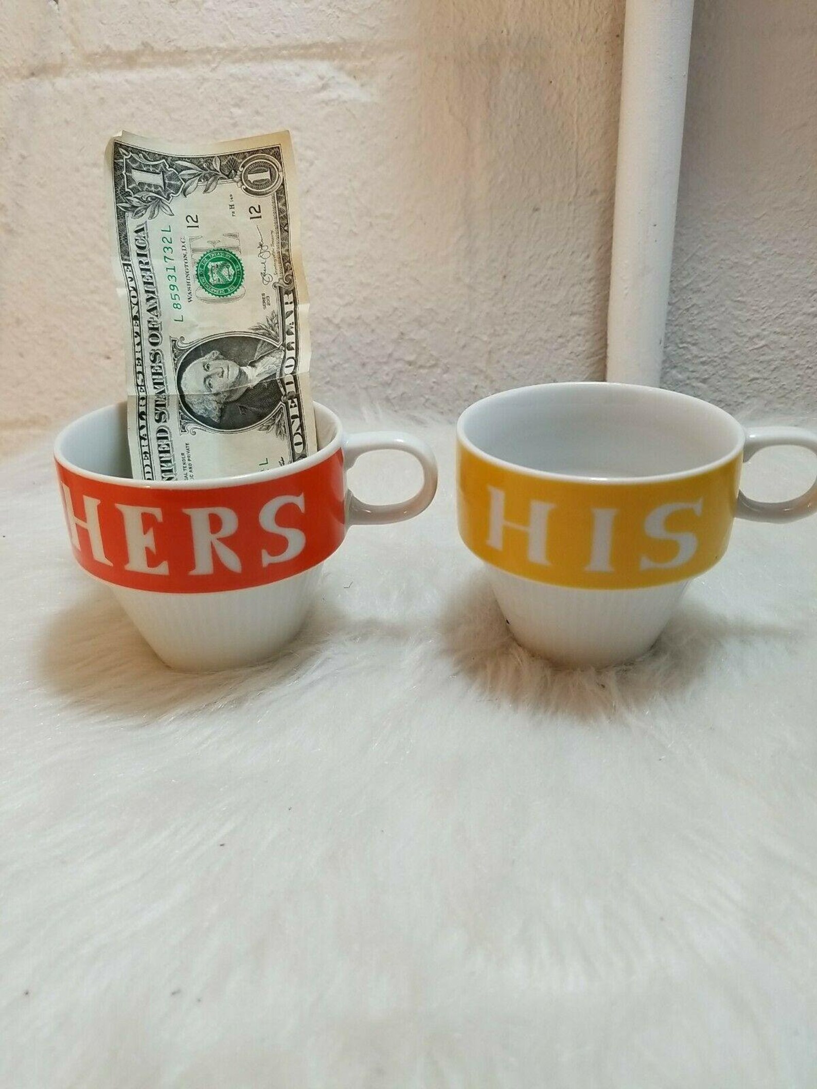 Seine und ihre Kaffeetassen Teetassen Vintage glasiert 1970 | Etsy