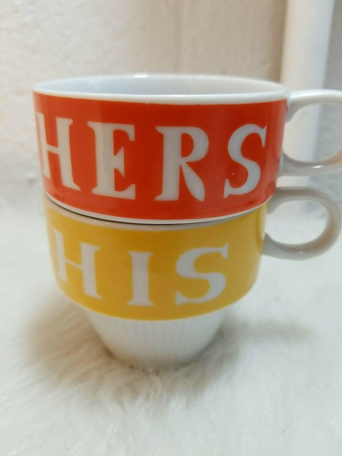 Seine und ihre Kaffeetassen Teetassen Vintage glasiert 1970 | Etsy