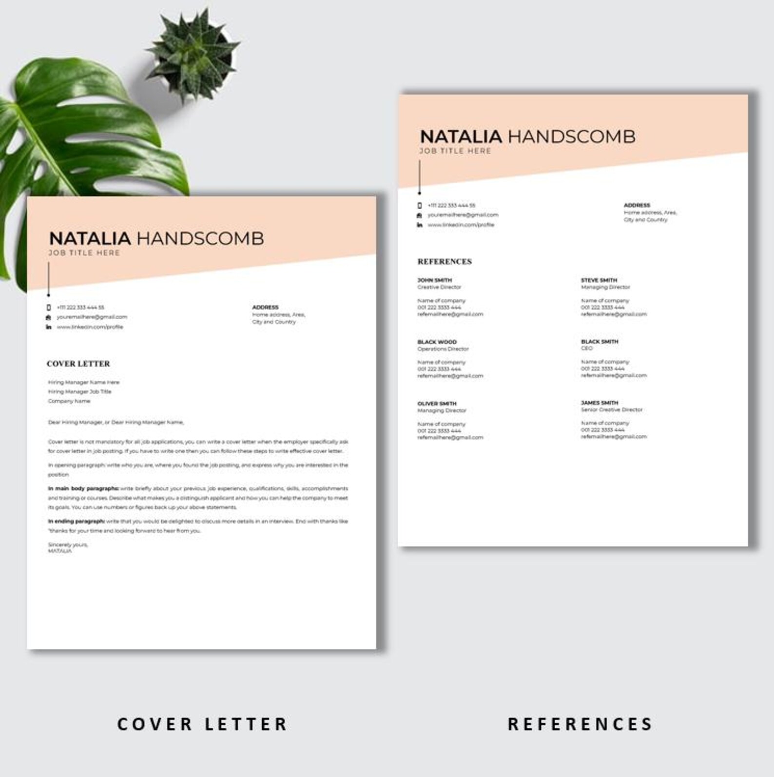 Clean Resume Template 164, Modern Resume Template Word, ATS Friendly ...
