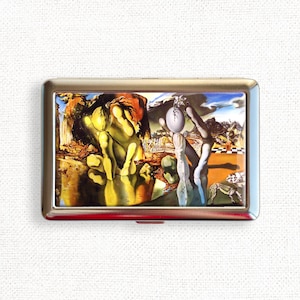 Metamorphosis of Narcissus Cigarette Case Vintage Artwork Holder Wallet