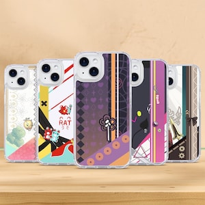 Ninomae Ina'nis Tokoyami Towa Ceres Fauna Hakos Baelz Hololive Coque de portable pour Apple iPhone Samsung Galaxy et Google Pixel