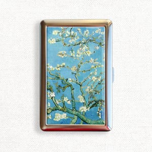 Almond Blossom by Vincent van Gogh Cigarette Case Vintage Love Holder Wallet
