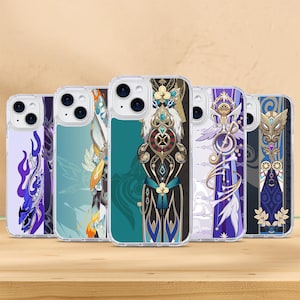Firefly Acheron Aventurine Dr.Ratio Robin Spakle HSR Honkai Star Rail Custodia per telefono per Apple iPhone 16 Samsung Galaxy S25 e Google Pixel 9