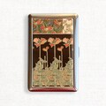 William Morris Art Nouveau 100s Cigarette Case Vintage Floral Flower Holder Wallet