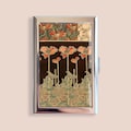 William Morris Art Nouveau Credit Card Holder Vintage Floral Flower Business Card Case Mini Card Wallet Gift product logo