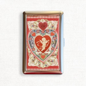 Feliz Dia dos Namorados Cigarreira Vintage Love Holder Wallet