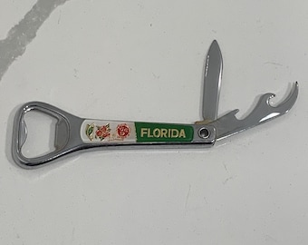 Vintage Florida Multi-Tool Bottle Opener - Japan Barware