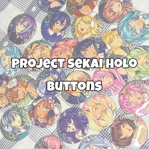 Project Sekai / Vocaloid Buttons