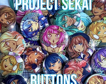 Project Sekai / Vocaloid Event Card Buttons