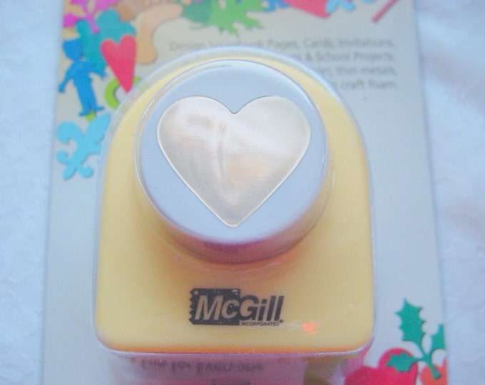 Large Heart Hole Punch Sized to Fit Pendant Tray 11/4 Inches Etsy