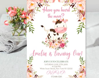 Editable Rainbow  Invitation, Girls Birthday Theme, Printable Rainbows Birthday Party Invite