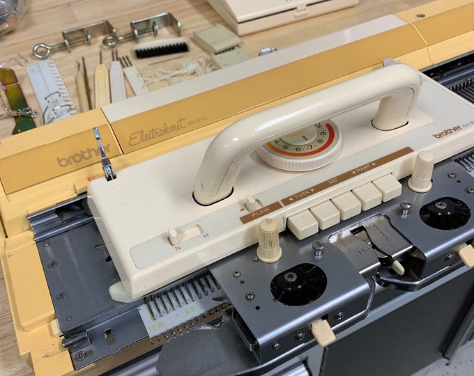 Brother Kh910 Electronic Knitting Machine Rosella Etsy