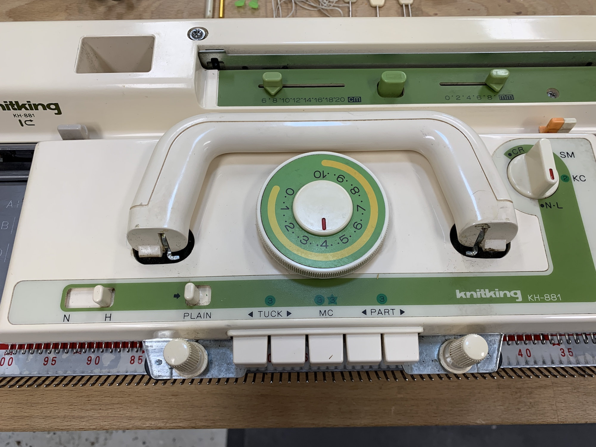 Knitking Brother Kh881 Standard Gauge Knitting Machine with Etsy