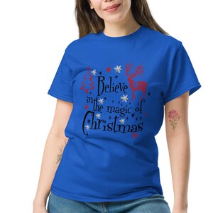 Glauben Sie an die Magie von Weihnachten Santa Schneemann Zuckerstange