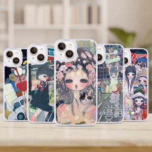 Art Cartoon Aesthetic Aya Takano Phone Case For iPhone, Samsung Galaxy, Google Pixel Cover