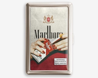 blue and white cigarette pack West Blue Cigarettes Packet on white background Stock Photo