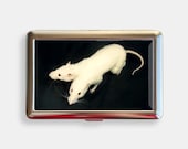 RATS × GROKLEATHER Wallet＆KEY CASE【USED】 Two Headed Rat Cigarette Case Zigarettenetui Wallet Vintage Metal