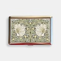 Art Nouveau William Morris Flower Floral Pimpernel (1876) Cigarette Case Zigarettenetui Wallet Metal Joint Holder