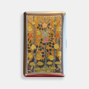 Les Roses (1888) Cigarette Case Zigarettenetui Wallet Metal Joint Holder
