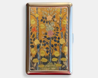 Les Roses (1888) Cigarette Case Zigarettenetui Wallet Metal Joint Holder