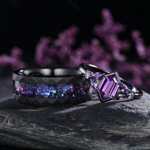 Purple Promise Rings For Men Blue And Purple Promise Rings 2025