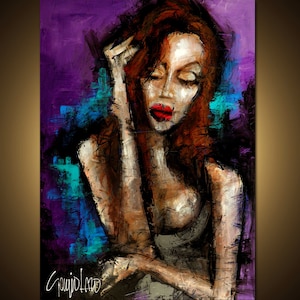 Modern Art - Original Abstract Art by SLAZO - 30x40 - Made to Order