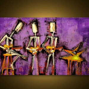 Original Painting Home Wall Art Decor Living Room Wall Modern Art Abstract Artwork On Canvas Contemporary Decor Made To Order Art 24x48