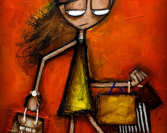 Made to Order - Original Painting - Modern Abstract Art by SLAZO - 24x36