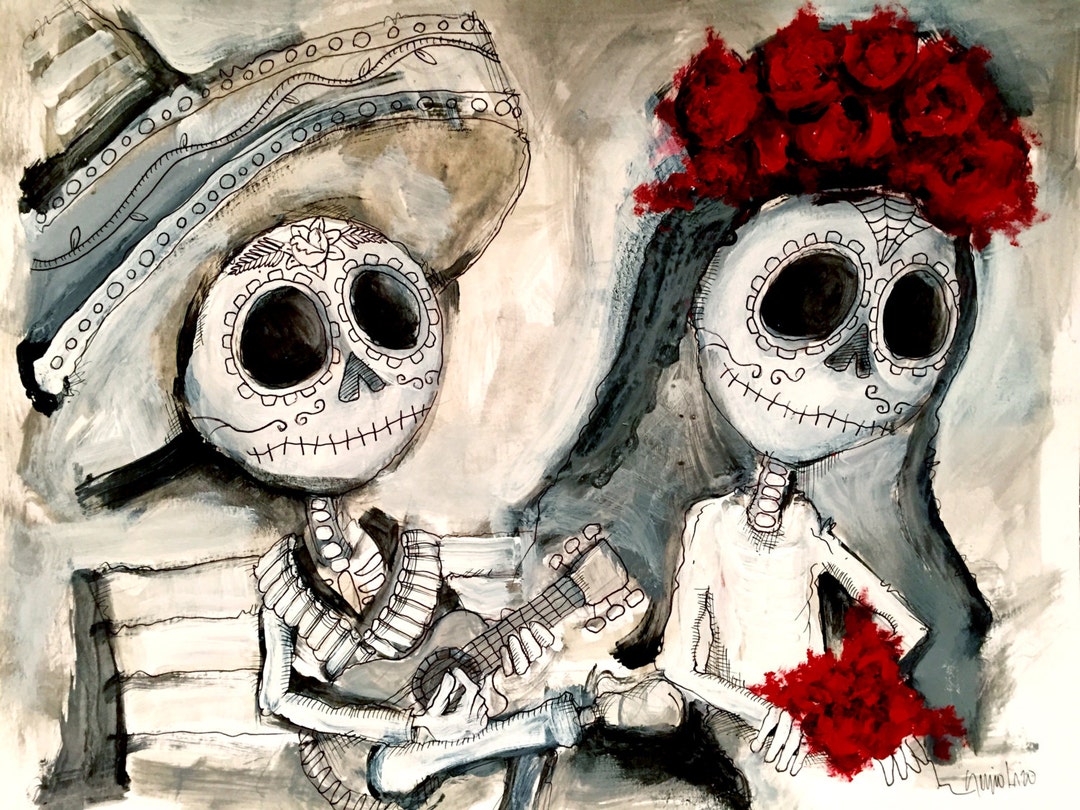 Dia De Los Muertos Limited Edition Print, Framed Day of the Dead Art ...