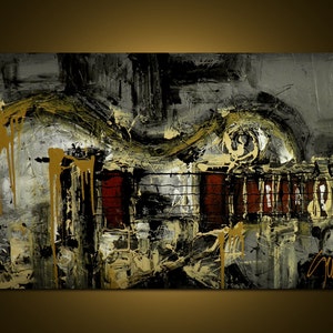 Original Painting Home Wall Art Decor Living Room Wall Modern Art Abstract Artwork On Canvas Contemporary Decor Made To Order Art 24x48