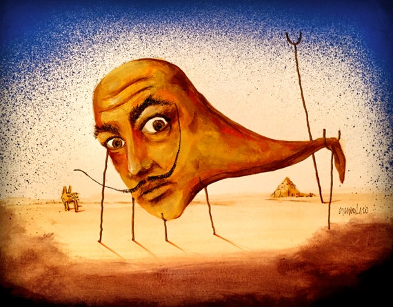 Salvador dali original paintings discount